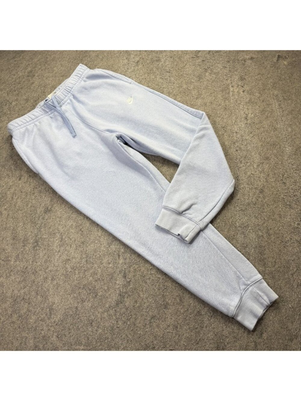 Nike Sportswear Club Fleece Joggers Men L Blue Tapered 27" Sweatpants BV2671-479